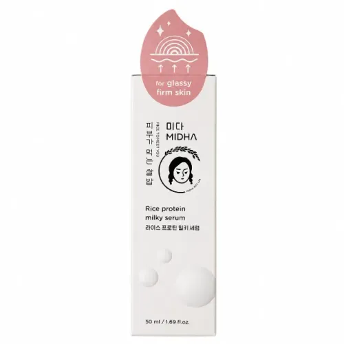 MIDHA Rice Protein Milky Serum 50 ml - Sérum Facial Novo