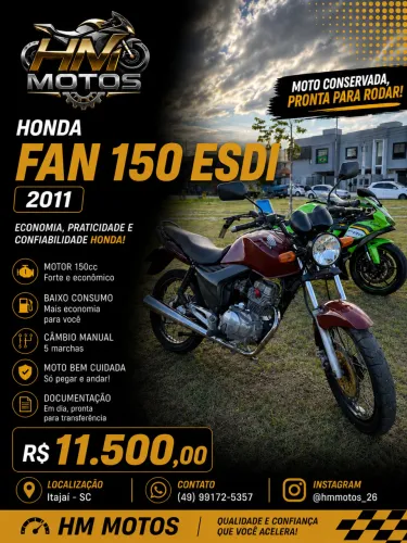 Honda CG FAN 150 ESDI