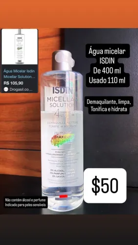Água micelar ISDIN