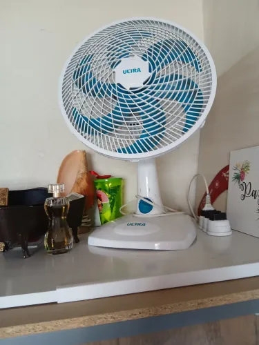 Ventilador 3 velocidades seis pás