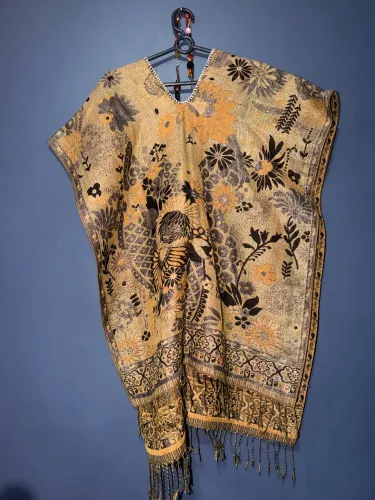 poncho pashmina