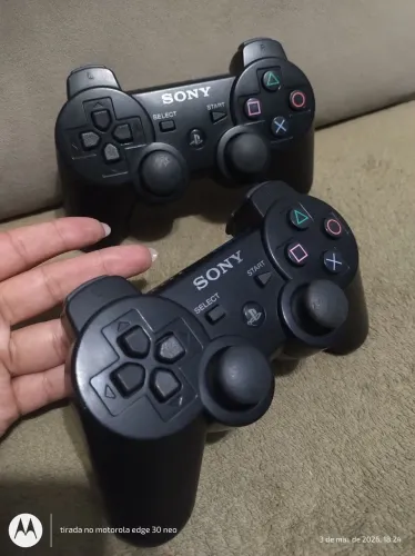 Controle ps3 2 unidades originais 
