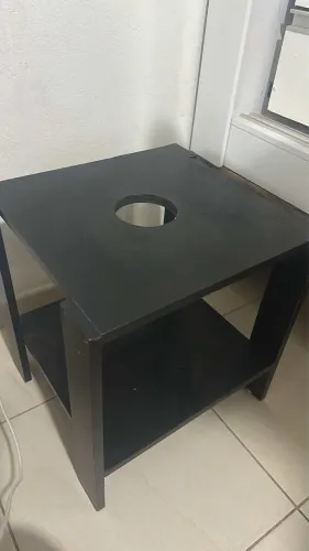 Mesa para narguilé alto