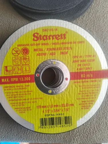 Discos de corte 140 reais