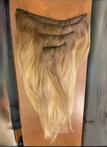cabelo mega hair loiro
