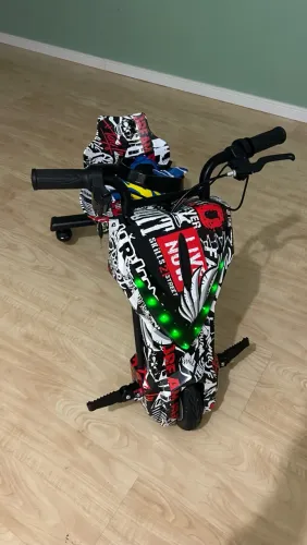 Triciclo Elétrico Infantil 350w 8'" Polegadas Hoverboard Overboard Skate Elétrico