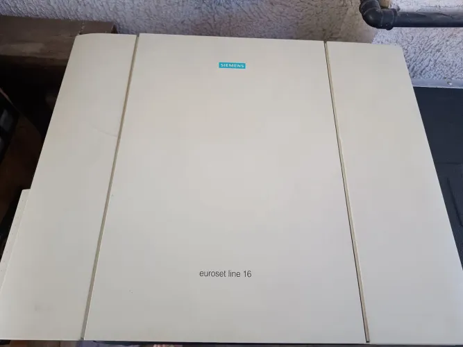 Vendo central telefônica pabx siemens euroset line 16. Leia.