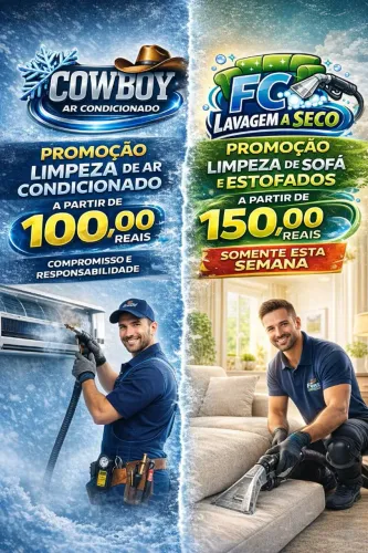 Limpeza de Ar condicionado e Sofá
