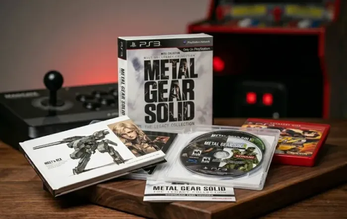 Metal Gear Solid The Legacy Collection com Artbook
