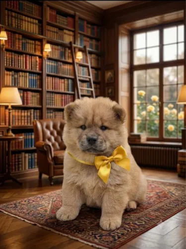 Filhotes de Chow Chow fêmea Promoção!