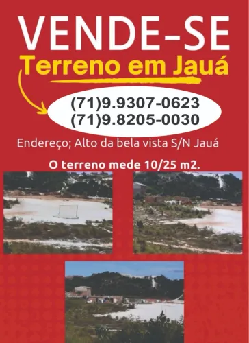 Vendo um terreno em Jaua