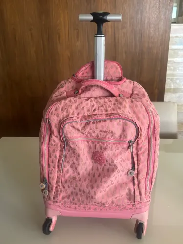 Mochila Kipling rosa