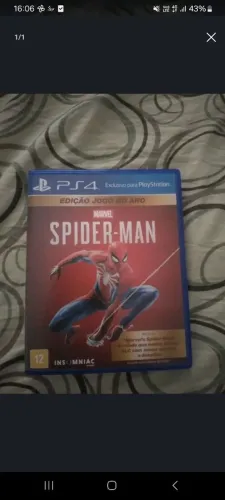 Spider man jogo do ano ps4 e ps5