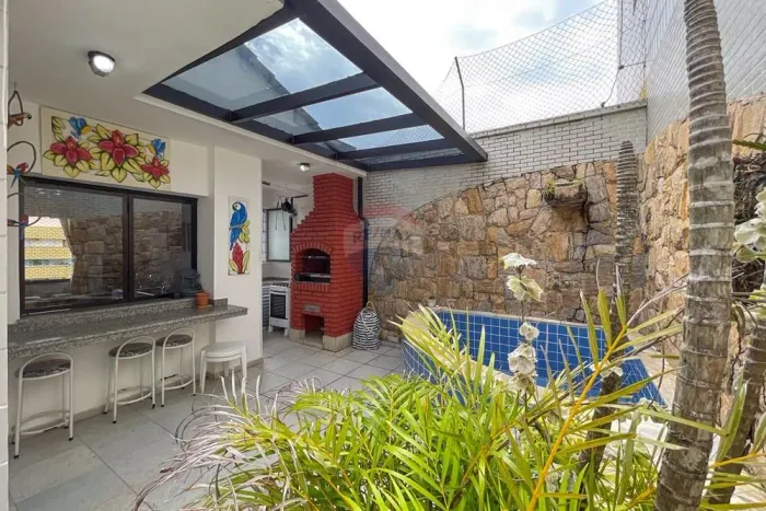 Cobertura apartamento duplex para venda em Bertioga, 3 Quartos, 2 suite, 2 vagas de garage