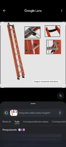 Escada extenSsiva de 9,60m