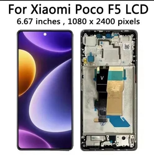 Display Amoled COM ARO Xiaomi Poco f5