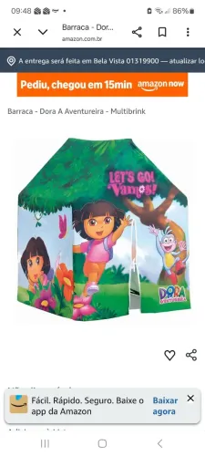Barraca Dora aventureira 