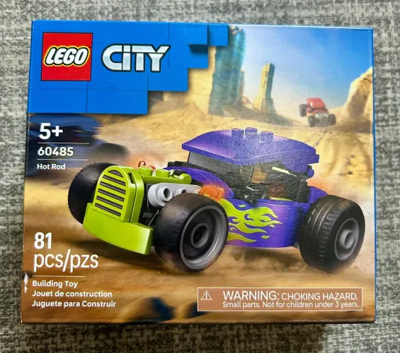 Lego City Hot Rod 81 peças Original / Lacrado