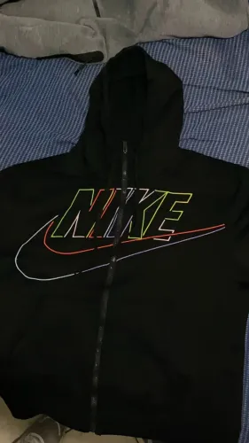 Moletom Nike Club Fleece Art Color - Original Tamanho G