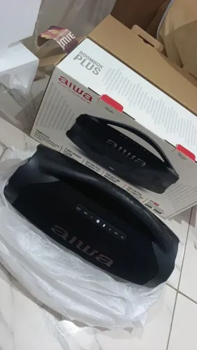 Aiwa Bombox Nova na caixa