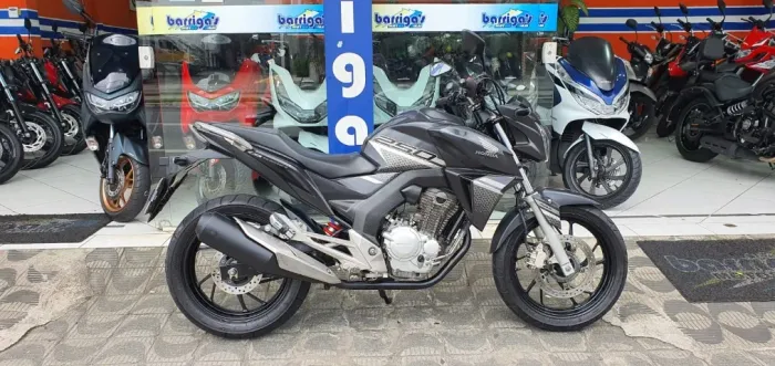 Honda Cb 250 Twister Abs 2022 Cinza Impecável