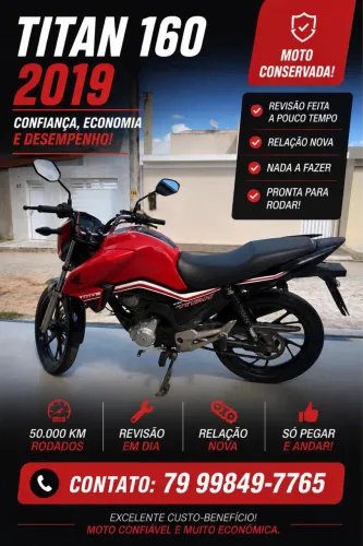 Honda titan 160 2019