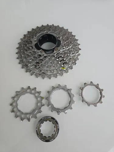 Cassete Shimano Deore XT M-760, impecável, sem desgastes, perfeição ( 9v)