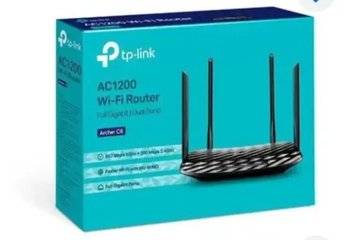 Roteador Tp-Link  Ac1200 Archer C6 Wi-Fi Router Full gigabit/Dual band