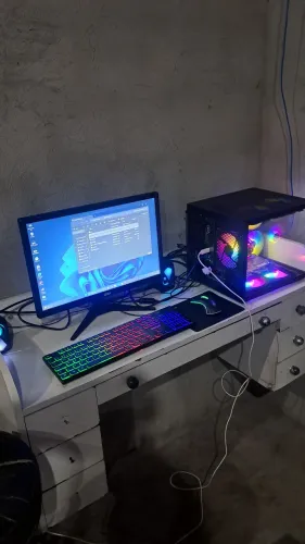 PC GAMER processador core i7 4 geração placa de vídeo AMD RX580 8g de vram 