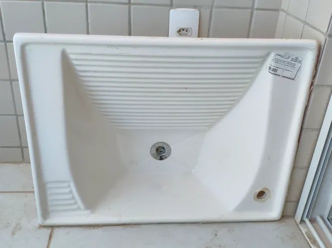 Tanque de lavar roupas porcelana