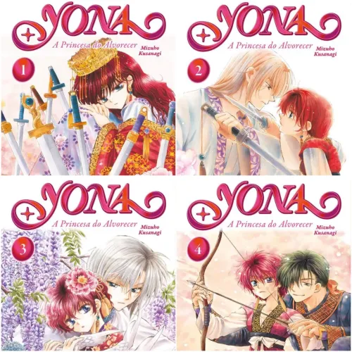 Coleção Yona: A princesa do Alvorecer 1 ao 4 novos