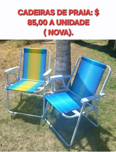 CADEIRAS DE PRAIA