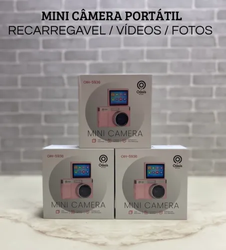 Mini Câmera Portátil Oásis OIH-5936