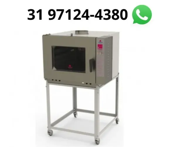 Forno Turbo 5 Esteiras a Gás Progas