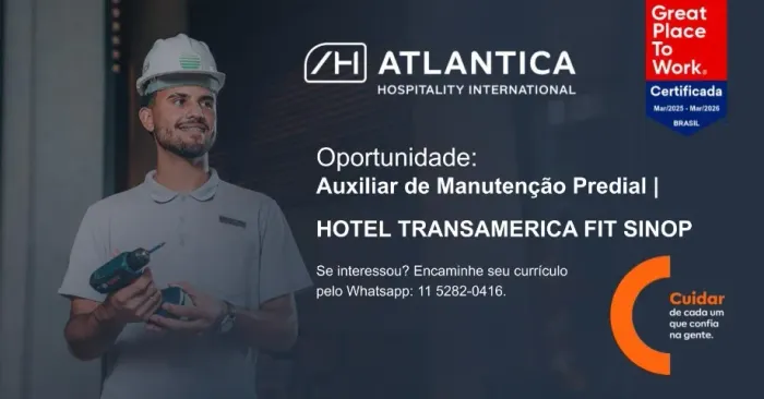 Auxiliar de Manutenção Predial