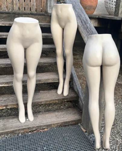 3 Manequins Pernas Femininos 