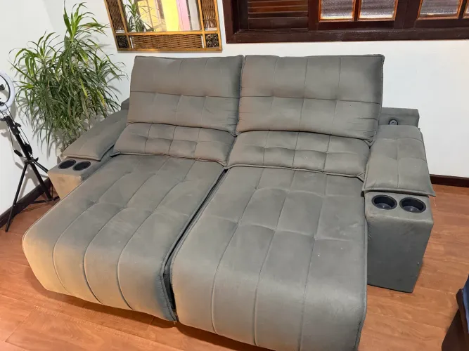 Sofá 2 Lugares Retrátil