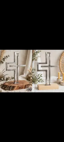 Cruz Artesanal Giratória 