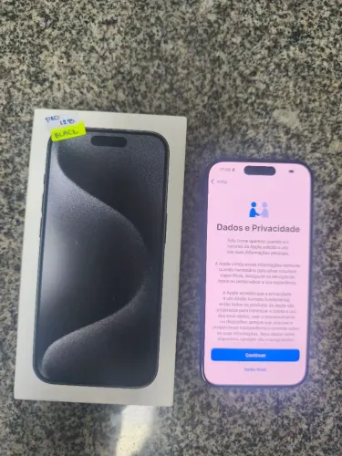 Vendo iPhone 15 Pro Black Titanium 128 gigas