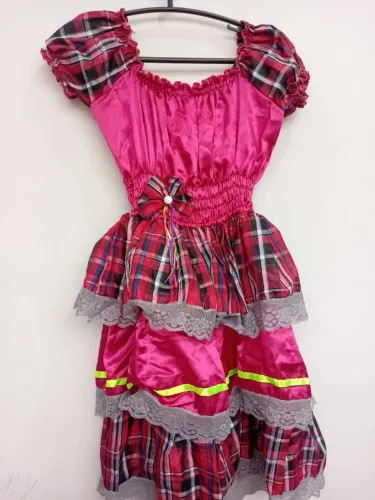 Vestido junino infantil 
