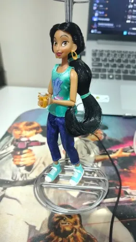 Boneca Jasmine versão detona ralph da Disney