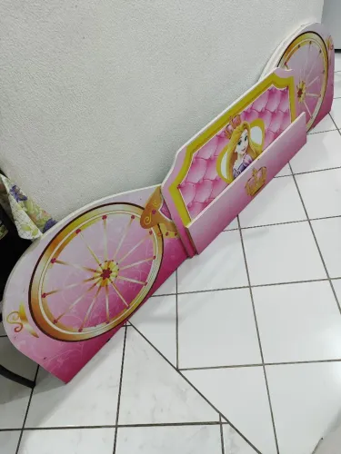 Doa-se estrutura cama infantil princesa 
