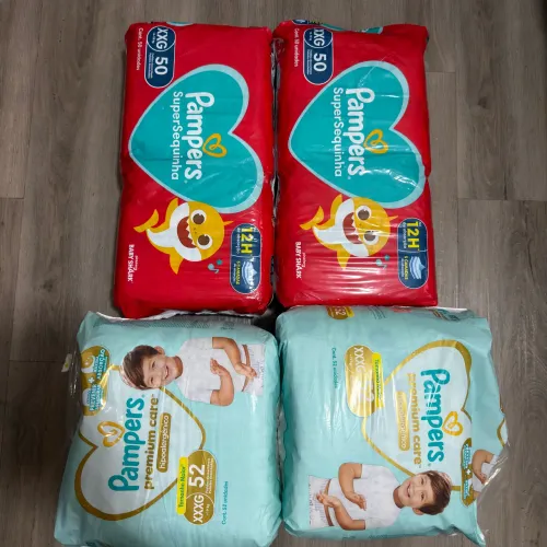 Fraldas PAMPERS