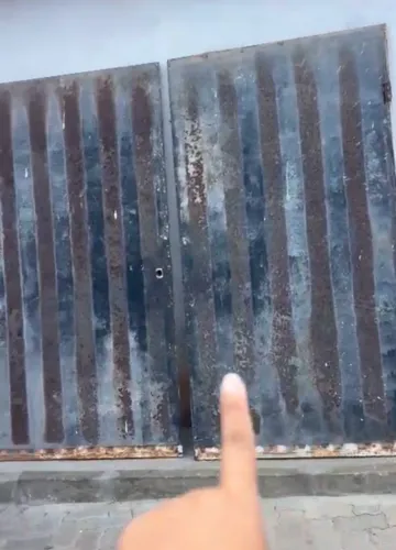 Portão de ferro pra garagem
