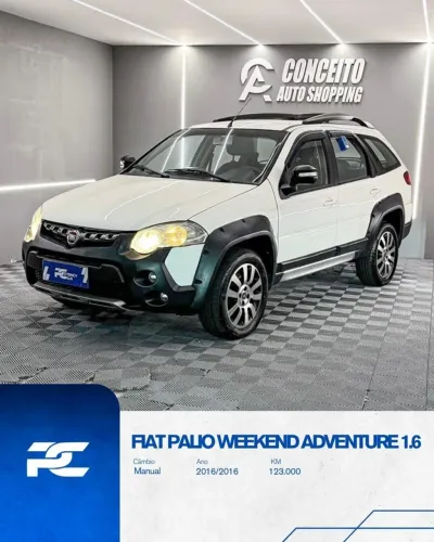 Fiat Palio Weekend Adventure 1.8 8V 103cv 4P 2016