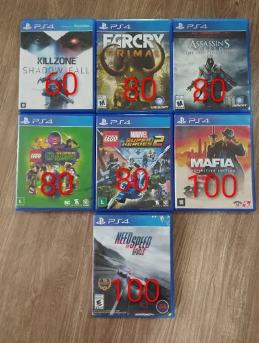 Jogos ps4