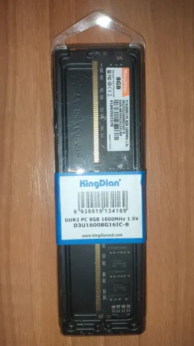 PROMOÇÃO Memória DDR 3 - 1600 MHz