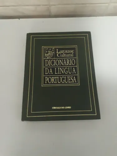 Livro Dicionário da língua portuguesa antigo 