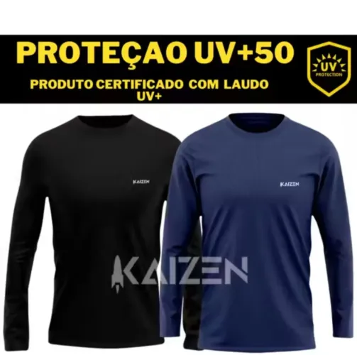 Camisa com proteção UV