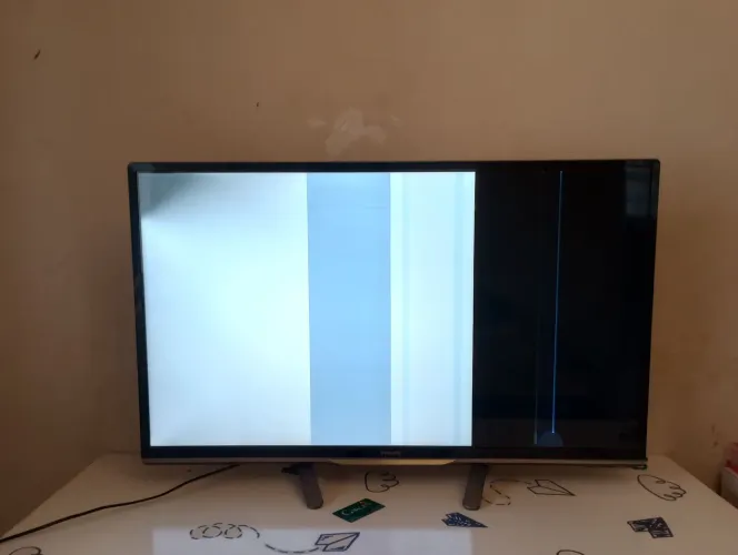 Tv Philips 42 polgs.Com defeito na tela.